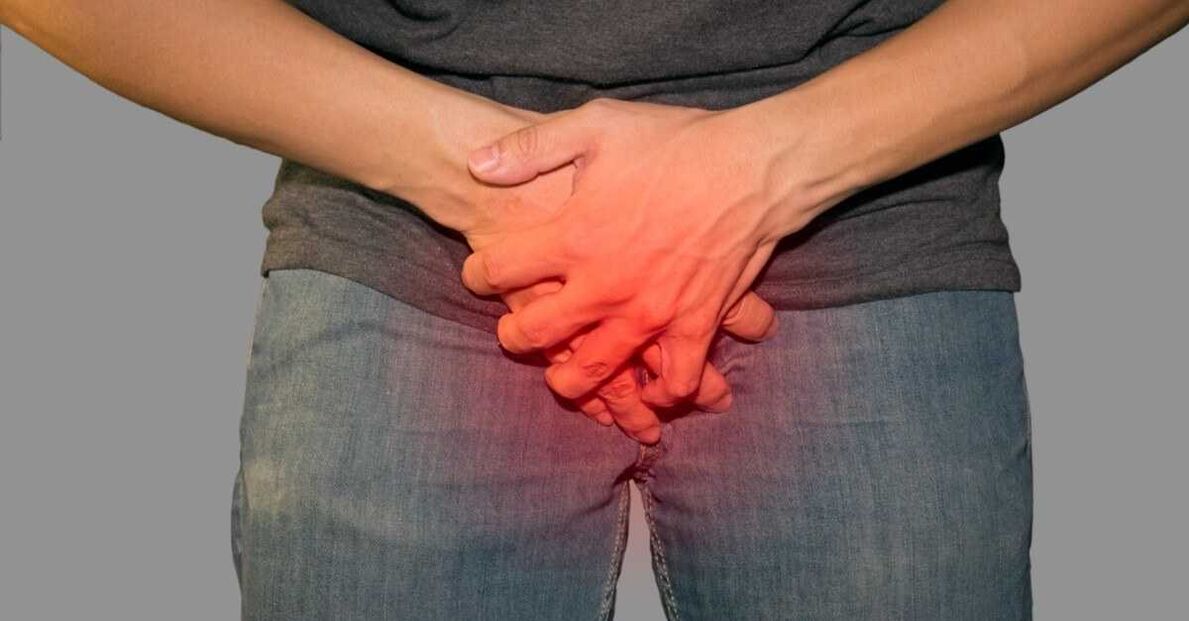 Bolest v slabině během patologického výboje